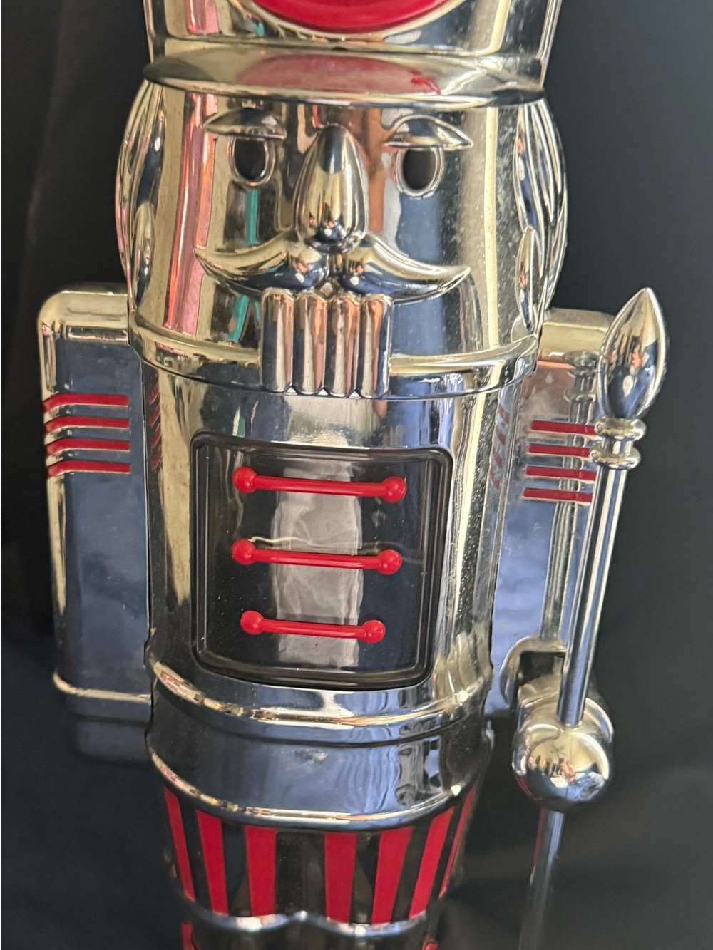 Godinger Silver Art Co Soldier/ Nutcracker Gum Ball Candy Dispenser 18"